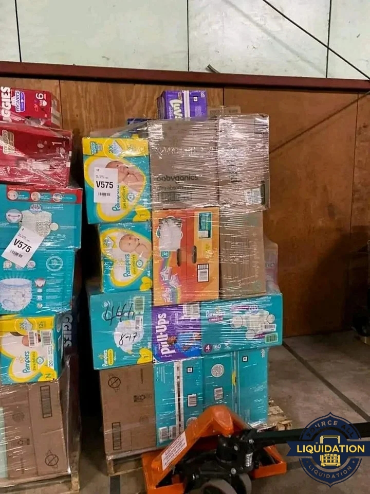 Wholesale Pallet of Baby Wipes – Pampers & Huggies