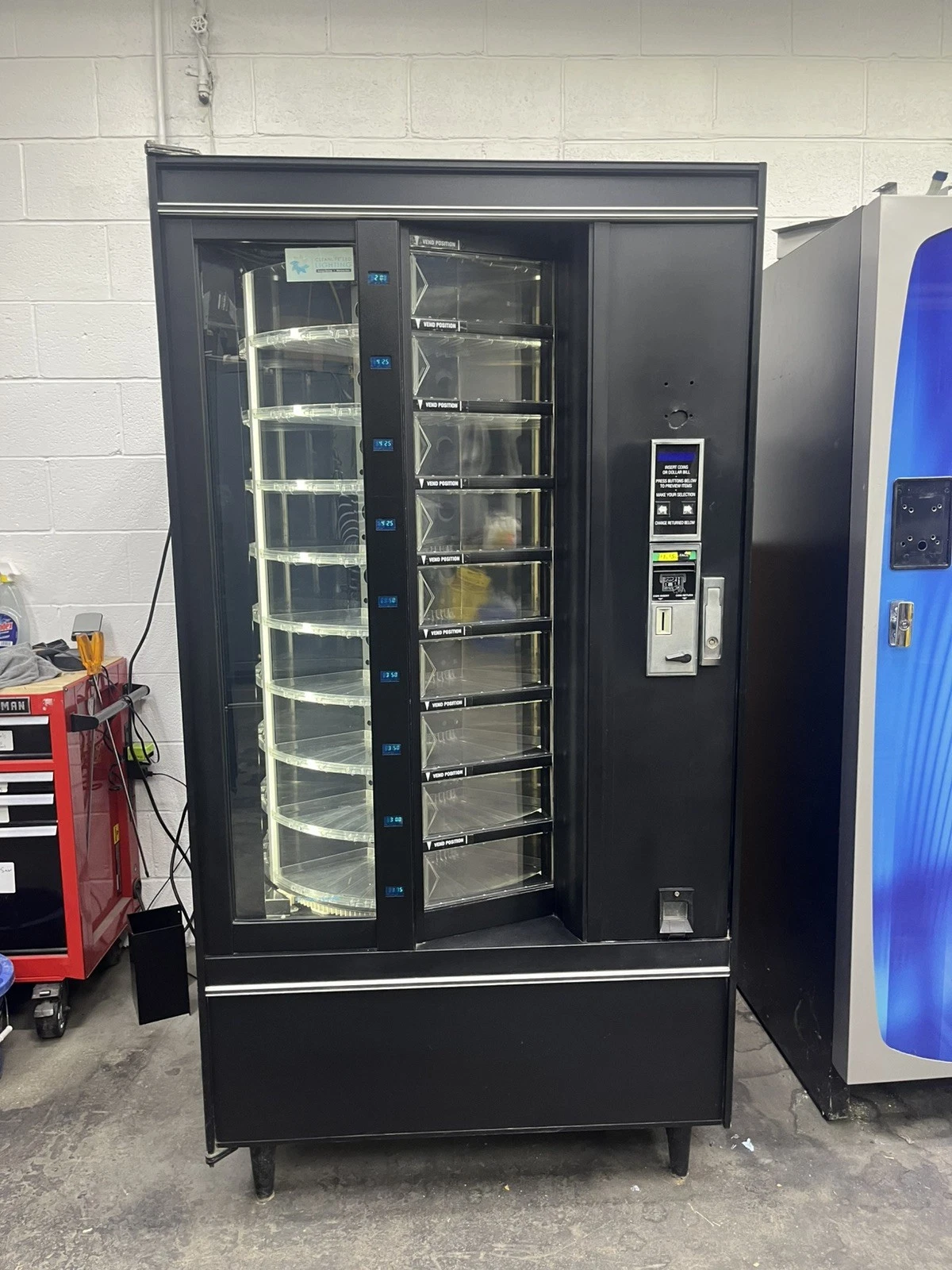 National 431 Shopperton Food Vending Machine