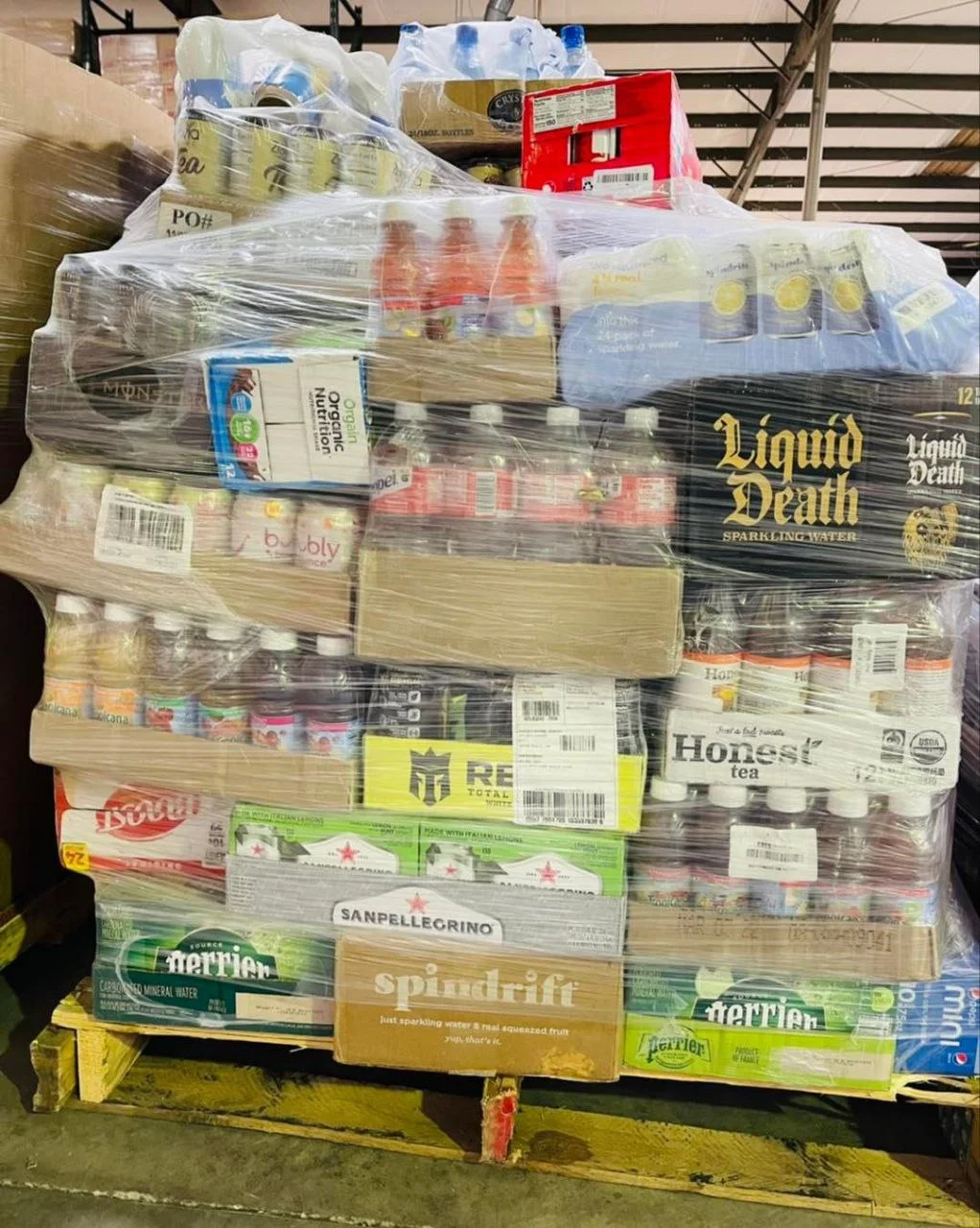 Wholesale Mixed Beverage Pallets