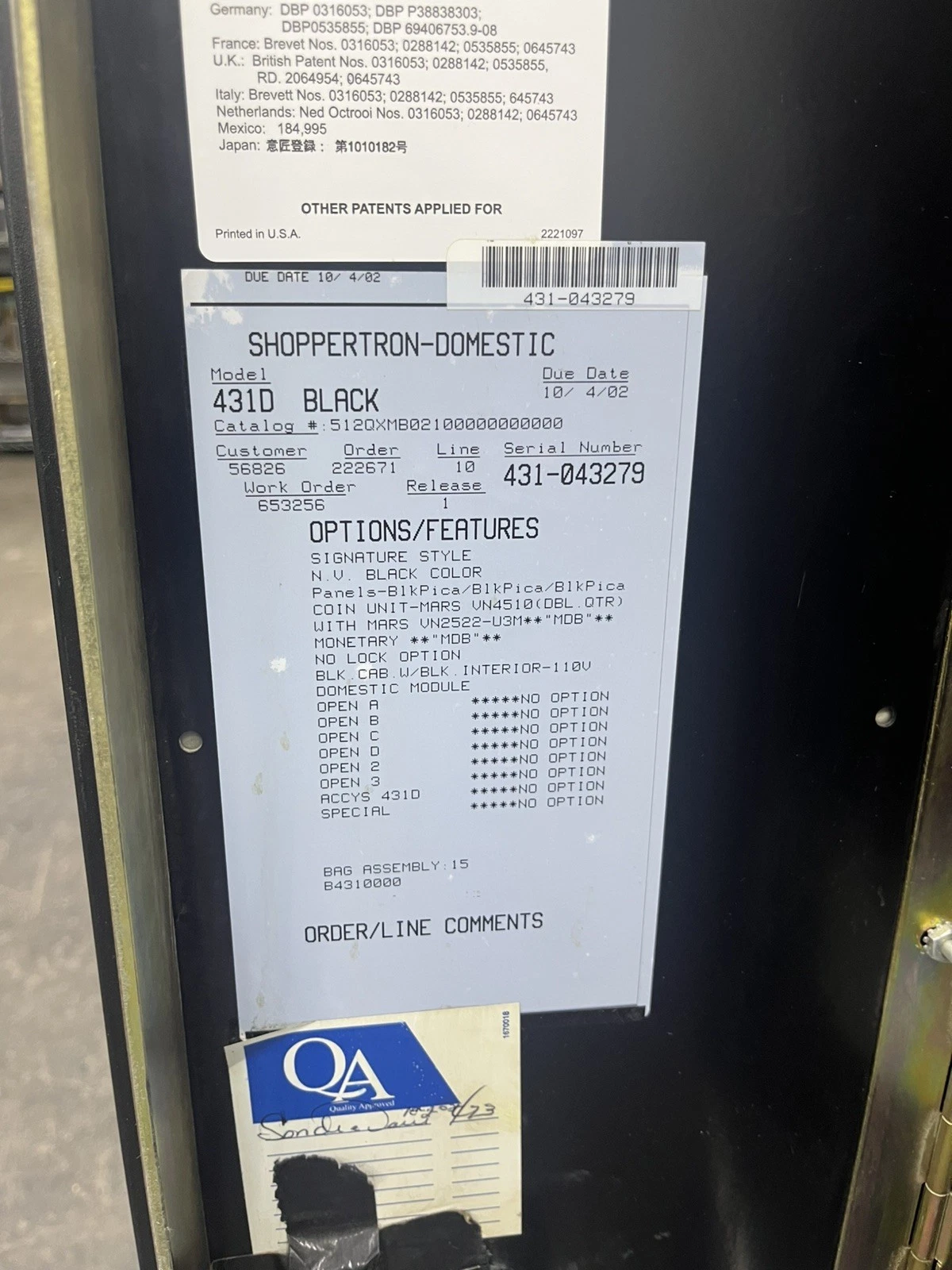 National 431 Shopperton Food Vending Machine - Image 5
